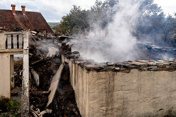 Professional Soot Cleanup technician working in Ferndale, PA